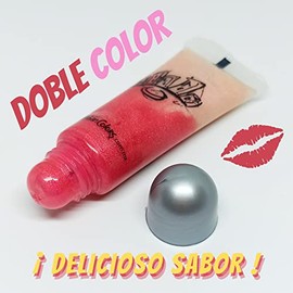 URBAN COLORS SWEET LIPS gloss para labios (lip gloss) bálsamo labios humectante sabor dulce, brillo labial doble color, cuidado de labios de niñas y m