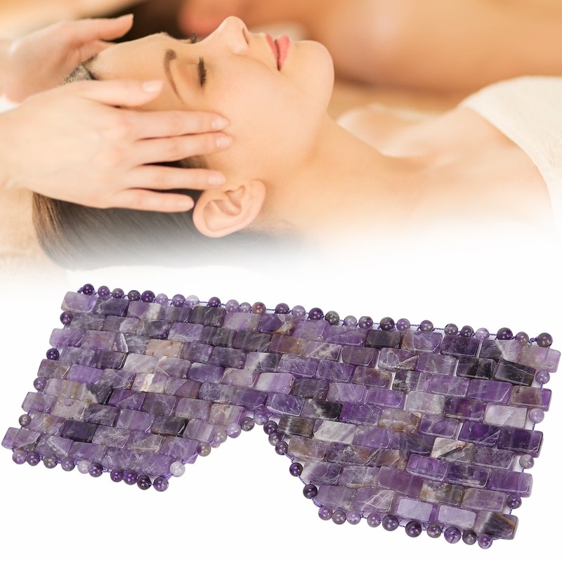 Eye Relax Mask Face Massager Natural Jadestone Reduce Dark Circle