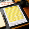 12 Pack 11×8.7" Receipt Organizer Envelopes with Expense & Mileage