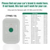 JDIAG TPMS Reset Tool, TPMS19 Tire Pressure Monitoring System Relearn