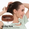 GADIEMKENSD Seamless Thick Hair Ties, No Damage Elastic Hair Band,