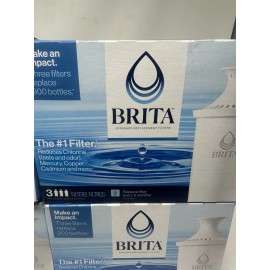 BRITA 4 Packs Of 3 Brita Water Pitcher Replacement Water Filter NEW Advanced 12 Total