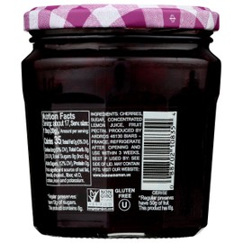 BONNE MAMAN More Fruit, Less Sugar Cherry Fruit Spread, 11.8 OZ