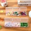 Toulifly Small Plastic Storage Boxes Storage Boxes 10 Small Items