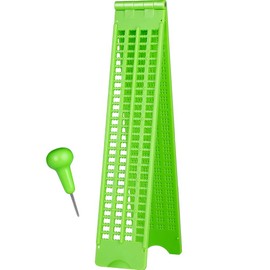 Braille Writing Slate and Stylus, 4 Lines 28 Cells