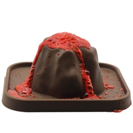 TOYANDONA 5pcs Volcanic Eruption Model Volcano Ornament Plastic Volcano Aquarium Decorations DIY Models