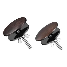 2 Pack Stainless Steel Kitchen Sink Hole Cover Caps for Sink Hole 2 Inch Faucet Hole Cover Kitchen Sink Tap Hole Cover Sink Plate Stopper Cover Blanking Metal Plug