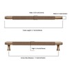 Asidrama 10 Pack 7.5 Inch(192mm) Champagne Bronze Kitchen Cabinet Handles,