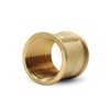 DOJA Barcelona Brass Sleeve 1 Inch 1/4 Inch Pipe Connector