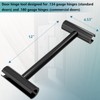 Heavy Duty .134 & .180 Door Hinge Adjustment Tool, Black