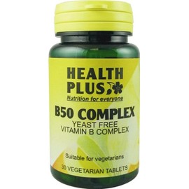 Health Plus B50 Complex : Vitamin B supplement : 30 tablets