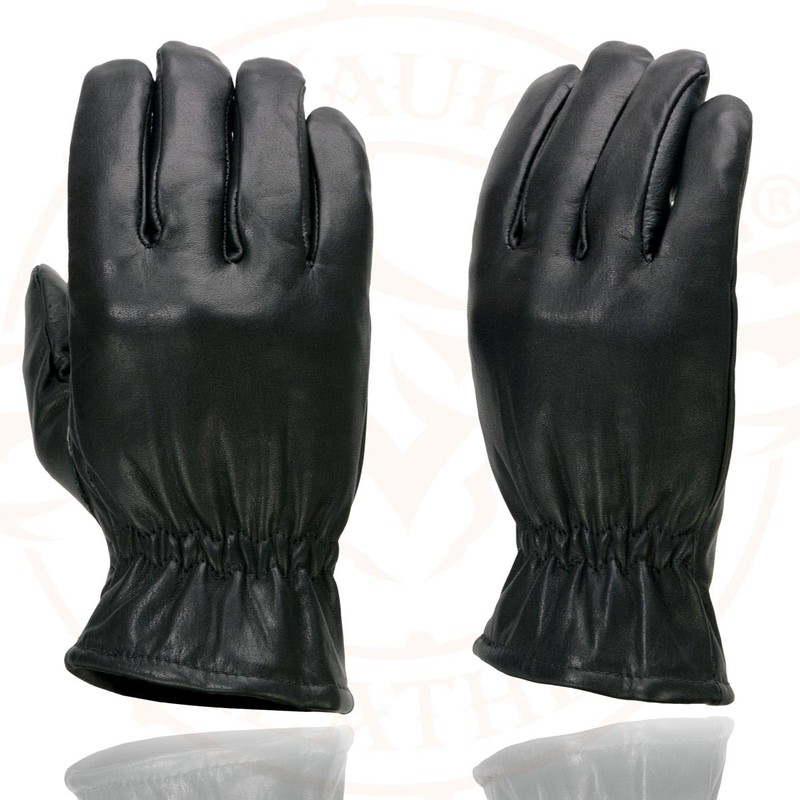 Milwaukee Leather SH734 Men's Black Thermal Lined Leather Motorcycle Hand