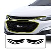 BOGAR TECH DESIGNS Grille Front Bumper Chrome Delete Sticker Decal