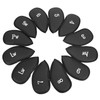 12Pcs Golf Iron Covers Set with Numbers Soft Protective Golf