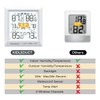 KIDLEDUCT Indoor Outdoor Thermometer Wireless Battery Powered, High Precision Inside