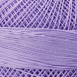 Handy Hands Lizbeth Premium Cotton Thread, Size 40, Purple Iris Light