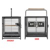 Portable Durable Heavy Duty Travel Veterinary Bird Parrot Carrier Cage