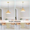 XIGUCUCN Battery Operated Pendant Lights 2 Pack,Rechargeable Pendant Light with