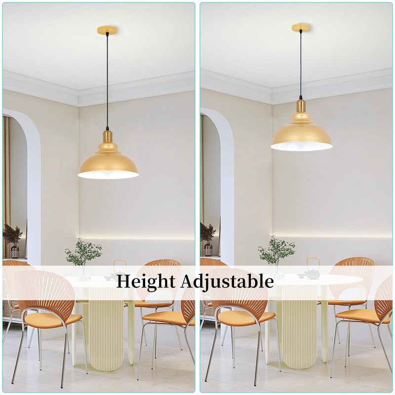 XIGUCUCN Battery Operated Pendant Lights 2 Pack,Rechargeable Pendant Light with