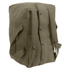 Rothco Mossad Type Tactical Canvas Cargo Bag/Backpack (Olive Drab, One Size)