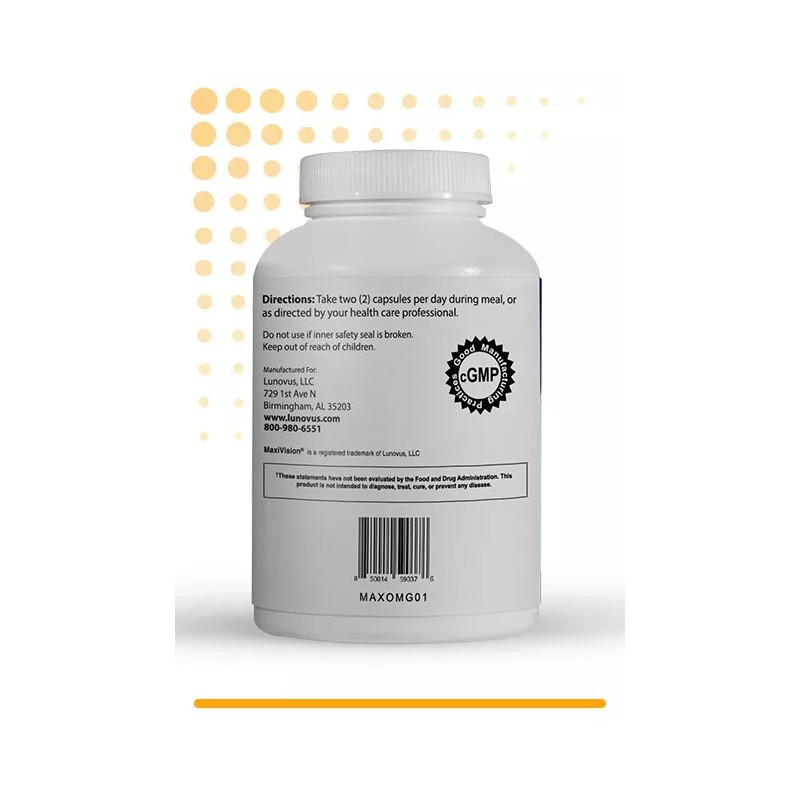 MaxiVision® MedOp MaxiVision® Omega-3 Formula, 60-Ct | Omega-3 Fish Oil