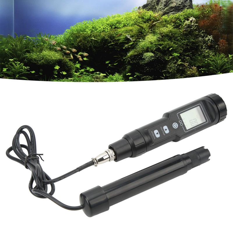 Dissolved Oxygen Meter 2 in 1 Water Temperature Oxygen Measuring