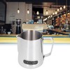 600ml Stainless Steel Frothing Cup Milk Coffee Frothing Pitcher with