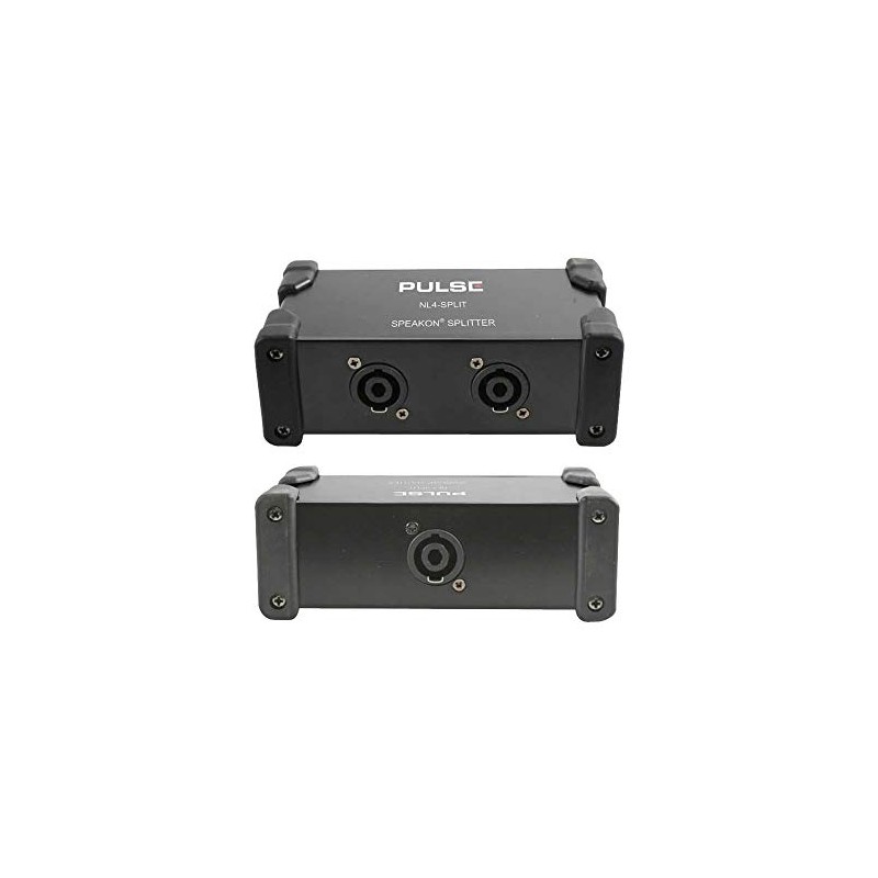 Speakon Splitter, Nl4, 1in 2out