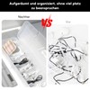 Cable Storage Box, Pack of 2 Cable Organiser Box, Charging