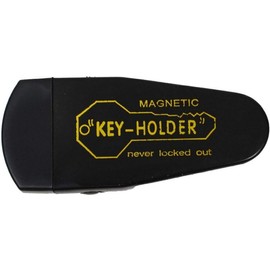 Security Large Magnetic Hide-A-Key Holder for Over-Sized Keys - Extra-Strong Magnet