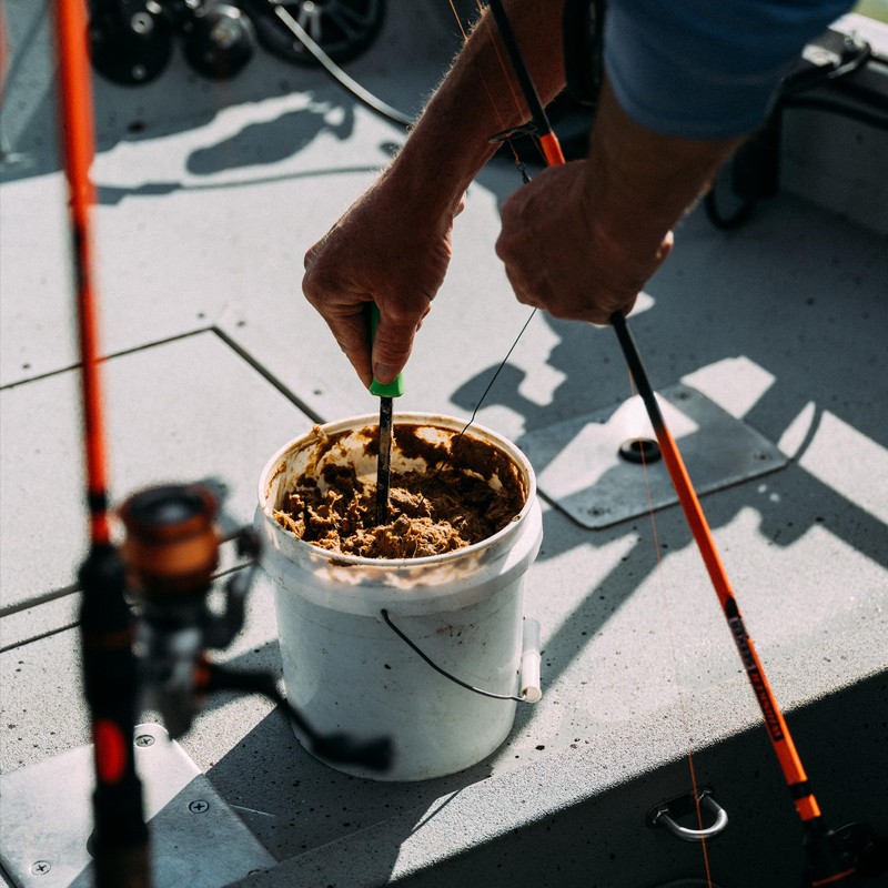 Mr. Whiskers Catfish Punch Bait - Blood - 1 Quart