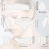 Smooth Eye Mouth Forehead Wrinkle Patch, 16pcs Reusable Collagen Face