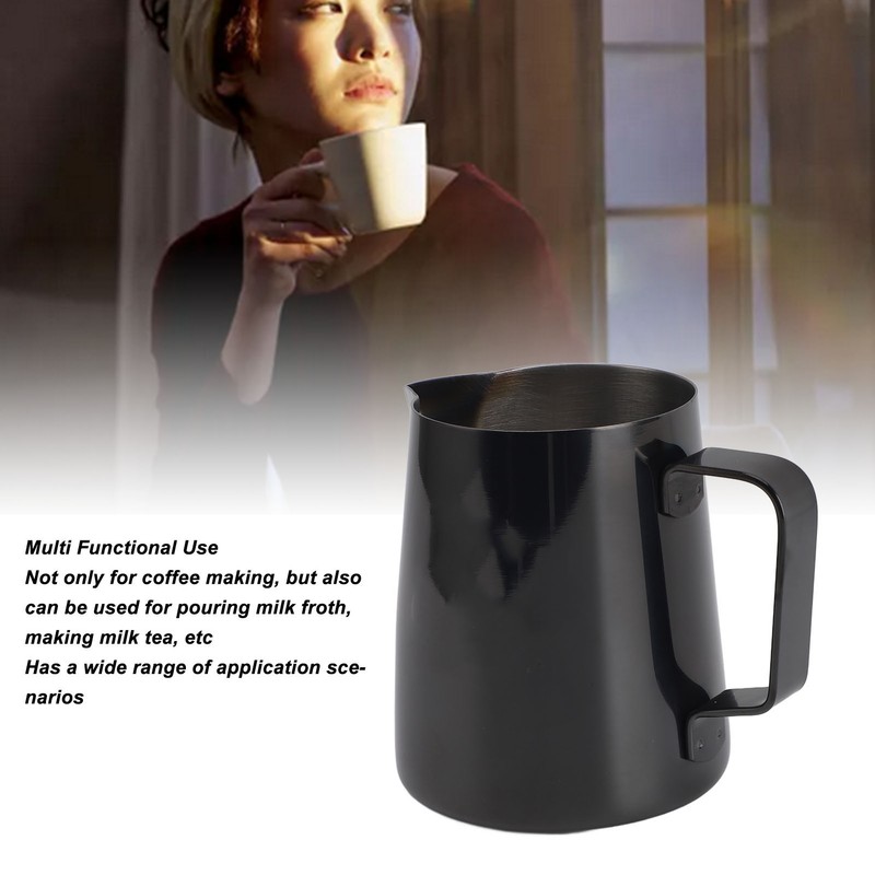 Frothing Cup 304 Stainless Steel Large Capacity Milk Frothing Pitcher