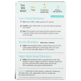 Namaste Foods Organic Gluten Free Quick Bread & Muffin Mix, 16 Ounce – Allergen Free