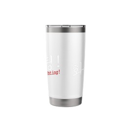 Hwaiting Fighting K-Pop K-Drama Korean Culture Fan Stainless Steel Insulated Tumbler