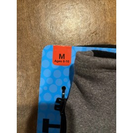 HEAD JR Hybrid Touchscreen Gloves Mittens Grey Heather Pink Medium Age 6-10