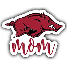 R and R Imports Arkansas Razorbacks Proud Mom 4-Inch Die Cut Decal, Multi