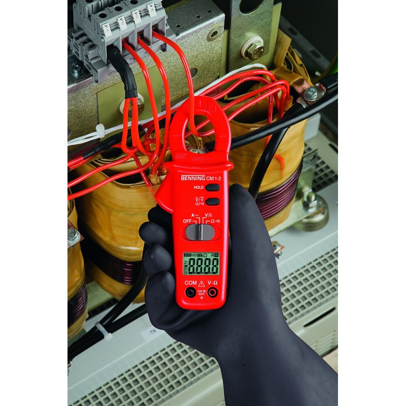 Benning CM 1-2 Current Clamp, 2000 Counts CAT III 600