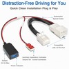 YQMAJIM Dashcam Power Adapter,(10P TypeB)Compatible with Toyota Camry/RAV4,Lexus,Subaru,Infiniti,Auto Rearview Mirror