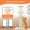SOCATER Cat Scratching Post 33 Inch Nature Sisal Cat Scratch