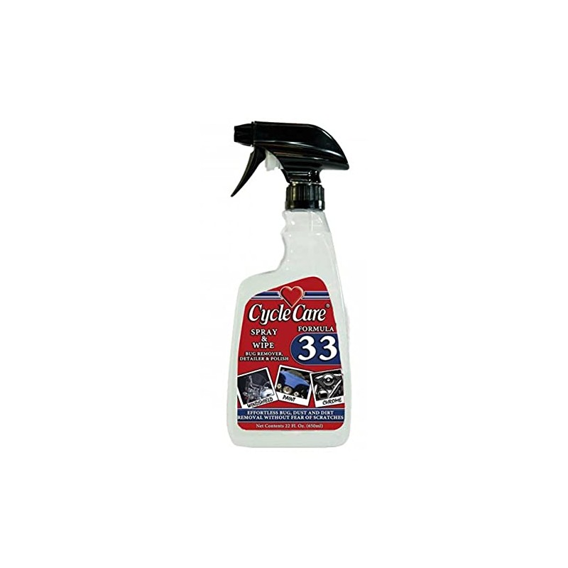 Cycle Care Formulas Formula 33 Spray and Wipe, Dry Detailer