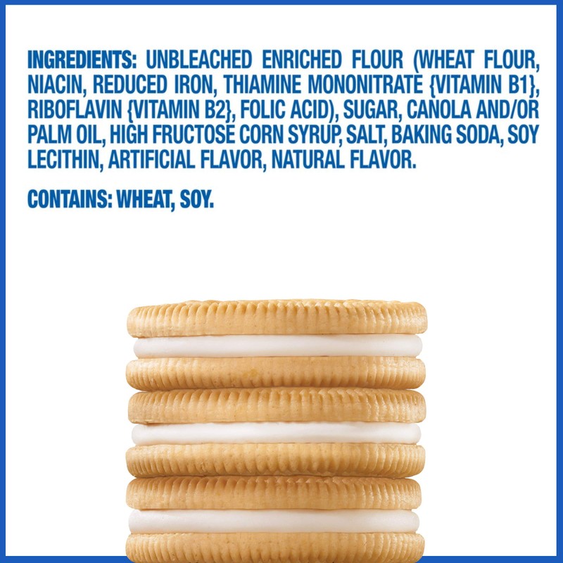 OREO Golden Sandwich Cookies, 14.3 oz