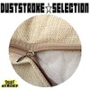 Dust Stroke: 17.7 x 17.7 inches (45 x 45 cm),