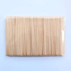 Disposable Waxing Wooden Spatulas 100-Pack Waxing Supplies Wooden Stick Self-Waxing Spatula / 일회용 왁싱 우드 스파츌라 100개 묶음 왁싱재료 우드스틱 셀프왁싱 스파출라