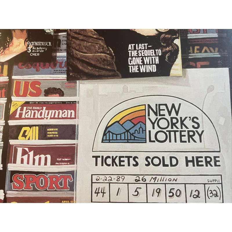 Ken Keeley - Newsstand 1989 Poster Print (30x24) - Mint