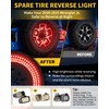 CAFOPAR Spare Tire Brake Reverse Light for 2018-2026 Jeep Wrangler