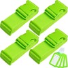 TRANVERS Ultra Long Heavy Duty Luggage Straps for Suitcases/Uprights/Duffels/Bags, 79"