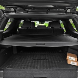Marretoo for Toyota 4RUNNER Cargo Cover 2025 2026 for 6th Gen 4runner Accessories Black Retractable Trunk Cover Security Shield Shade
