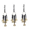 3pcs Iron Witch Bell Antique Key Stress Relieve Witchy Wind