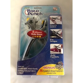 All Star Products "NEW" ROTO PUNCH 75 EYELETS & SNAP FASTENERS INCLUDED
